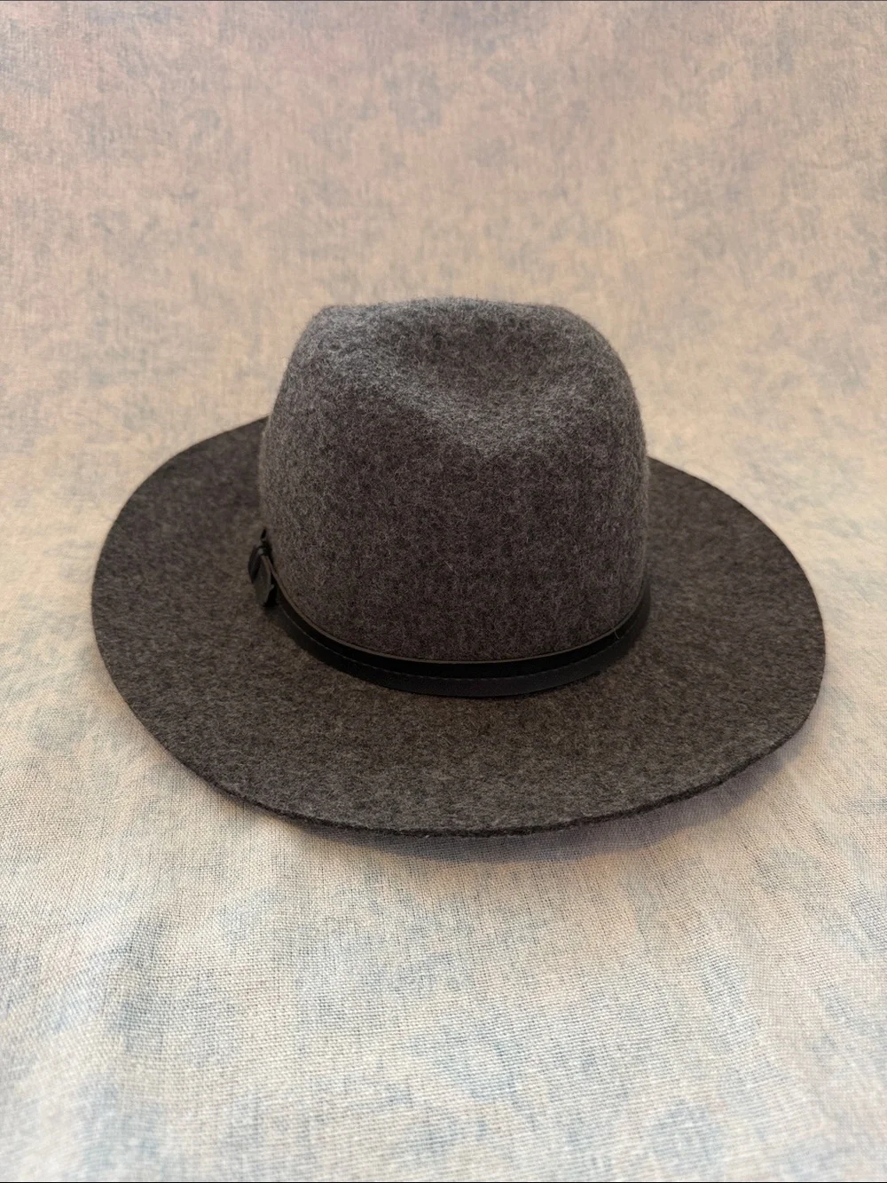 Ecoté Wool Fedora Gray Charcoal